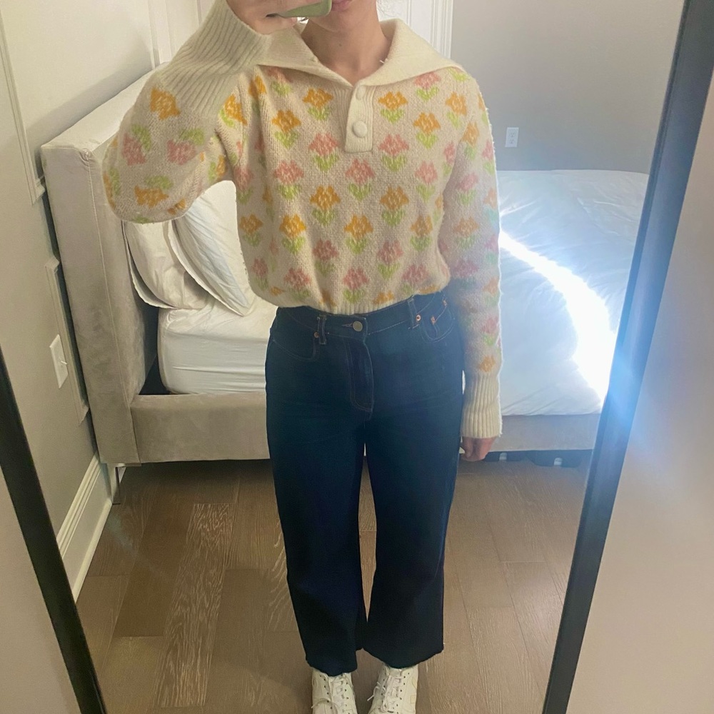 Zara Wool Cardigan Sweater